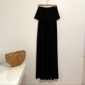 Multi-Way Loop A-Line Gown, Black, XS